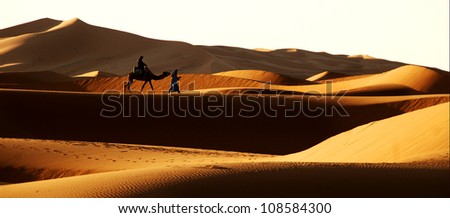 Sahara Desert, is the world\'s largest hot desert and third largest desert.