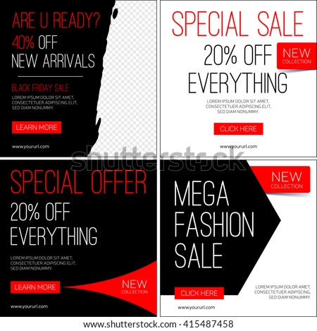 instagram sale template download free vector art stock graphics sale template