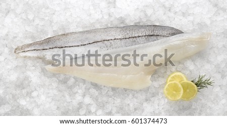 Haddock fish fillets Stockfoto © 