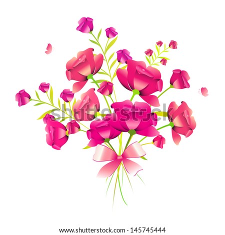 Flowers Bouquet Stock Photo 145745444 : Shutterstock
