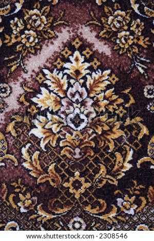 Patterns on an old carpet