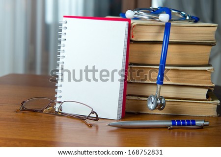 medical records, books