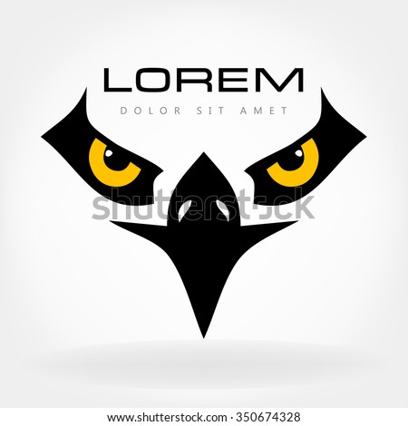Eagle Logo Stock Vector Illustration 350674328 : Shutterstock