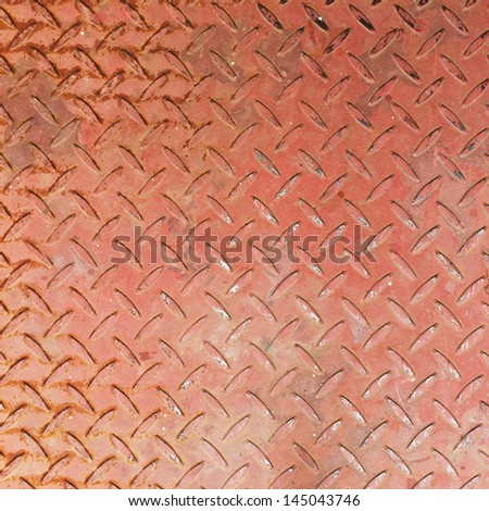 Texture of metal red brown steel background
