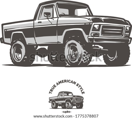 Free Free 122 Old Fashioned Vintage Truck Svg SVG PNG EPS DXF File