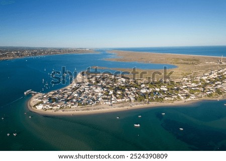 Similar – Foto Bild Luftaufnahme der Insel Armona, Ria Formosa, Algarve, Portugal.