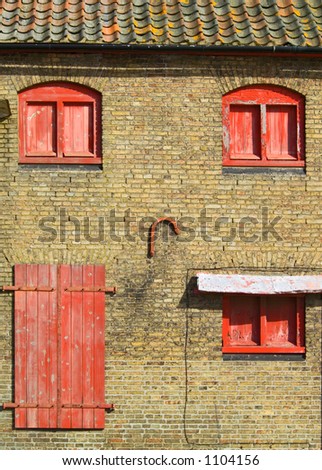 Old industrial buildings at Kings Lynn, Norfolk, England
