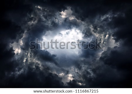 Similar – Image, Stock Photo breakthrough Nature Sky