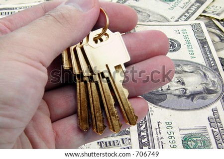 golden key to success, us dollar