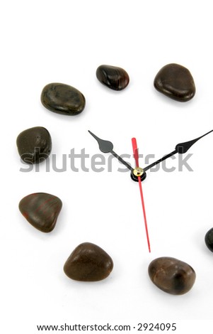 stone clockface, concept of time