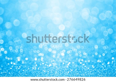 Abstract shiny light blue glitter sparkle confetti party background
