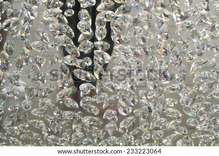 Diamonds hanging (crystal, diamond background, wallpaper)