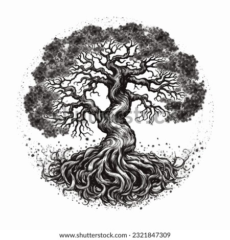 Tree Clipart Black And White Free | Free download on ClipArtMag