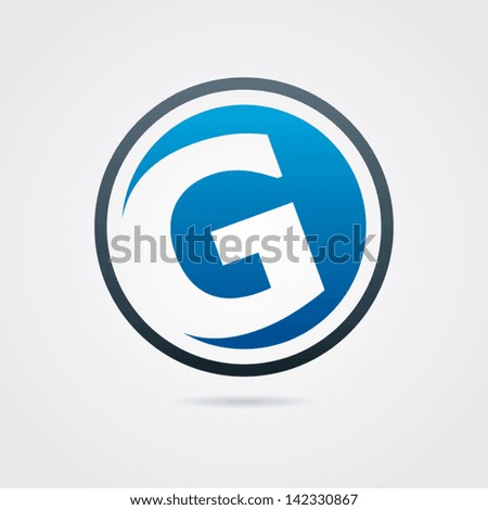 Abstract Letter G Icon