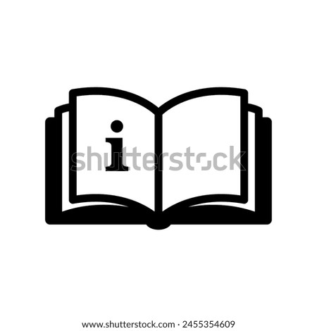 Vector Instruction Manual Book Icon