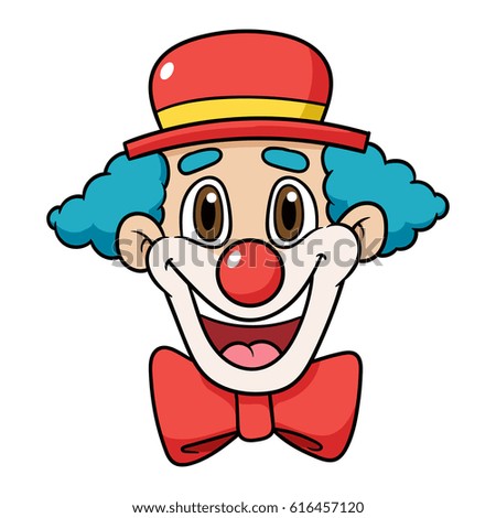 Clown Face Cartoon | Free download on ClipArtMag