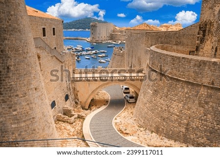 Similar – Image, Stock Photo Dubrovnik Old Town Croatia