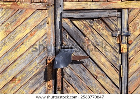 Similar – Image, Stock Photo A dilapidated stable in the mountains