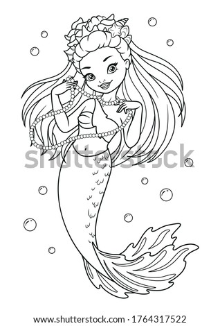 Little Mermaid Silhouette Clipart | Free download on ClipArtMag