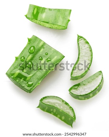 Similar – Image, Stock Photo Aloe vera in a flower pot on a wooden stool