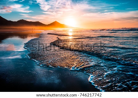 Similar – Image, Stock Photo An amazing golden hill in the Andes like a vein of gold