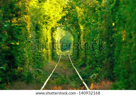 Natural tunnel of \