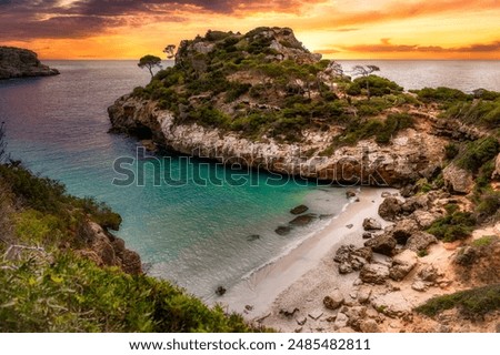 Similar – Image, Stock Photo Rock in Mallorca