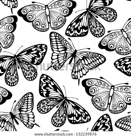 Butterfly Wing Outline | Free download on ClipArtMag