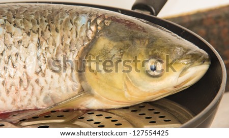 Ctenopharyngodon idellus--grass carp, such as catfish and carp, body pollutants will be relatively low, nutrition is very rich also.And it is imprtant for traditional festival in China