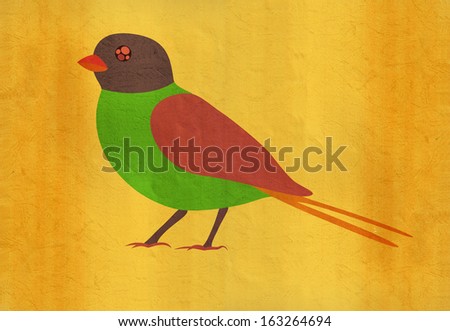 paper-cuts,Chinese element--animal,bird