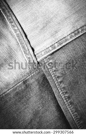 jean texture background black and white tone color style