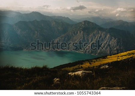 Similar – Foto Bild Schutzhütte Hütte Ausblick