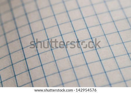 white squared notebook texture or background