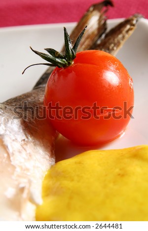 Vegetable prepared as part food detail and close-up