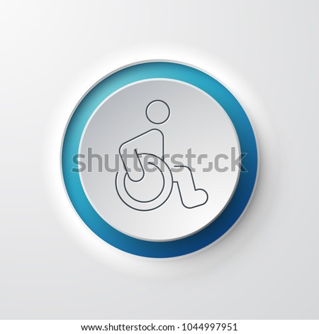 Wheelchair Web Icon