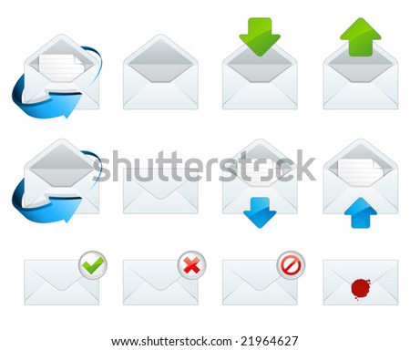 Email icons