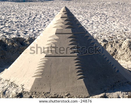 Sand art at Daytona Beach Florida