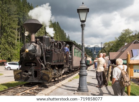 Cierny Hron Railway - natural open-air museum Zdjęcia stock © 