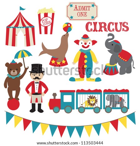 Retro Circus Stock Photo 113503444 : Shutterstock