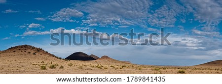 Cloudscape over the Hills of West Texas between Marfa and Fort Davis - Chihuahuan Desert Imagine de stoc © 