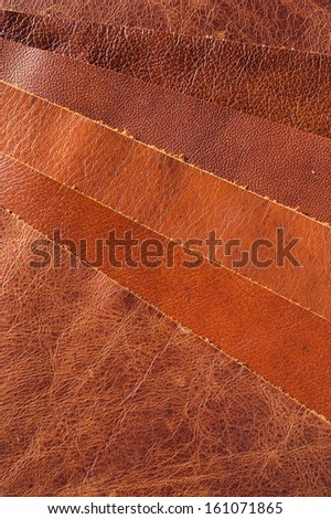 brown leather upholstery samples