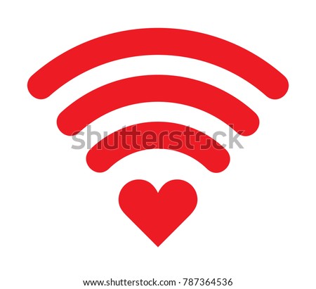 wifi heart icon