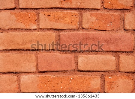 Brick wall with no background