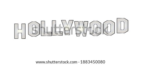 Hollywood Sign Clipart | Free download on ClipArtMag
