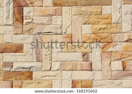 Brick Wall Texture/Brick wall with some bricks lighter colored.