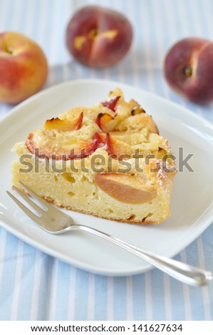 German Peach Pie
