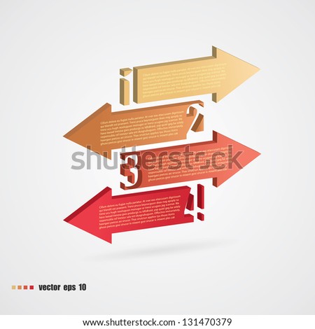 	Arrows, banner, arrows bannner, 3 D