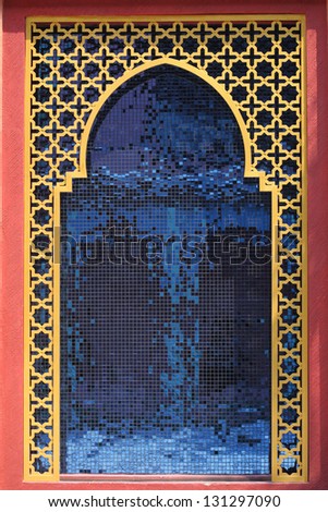 Indian arches modern style decoration