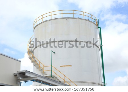 industrial water tank for fire fighting