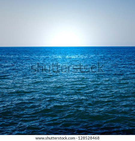 the blue ocean